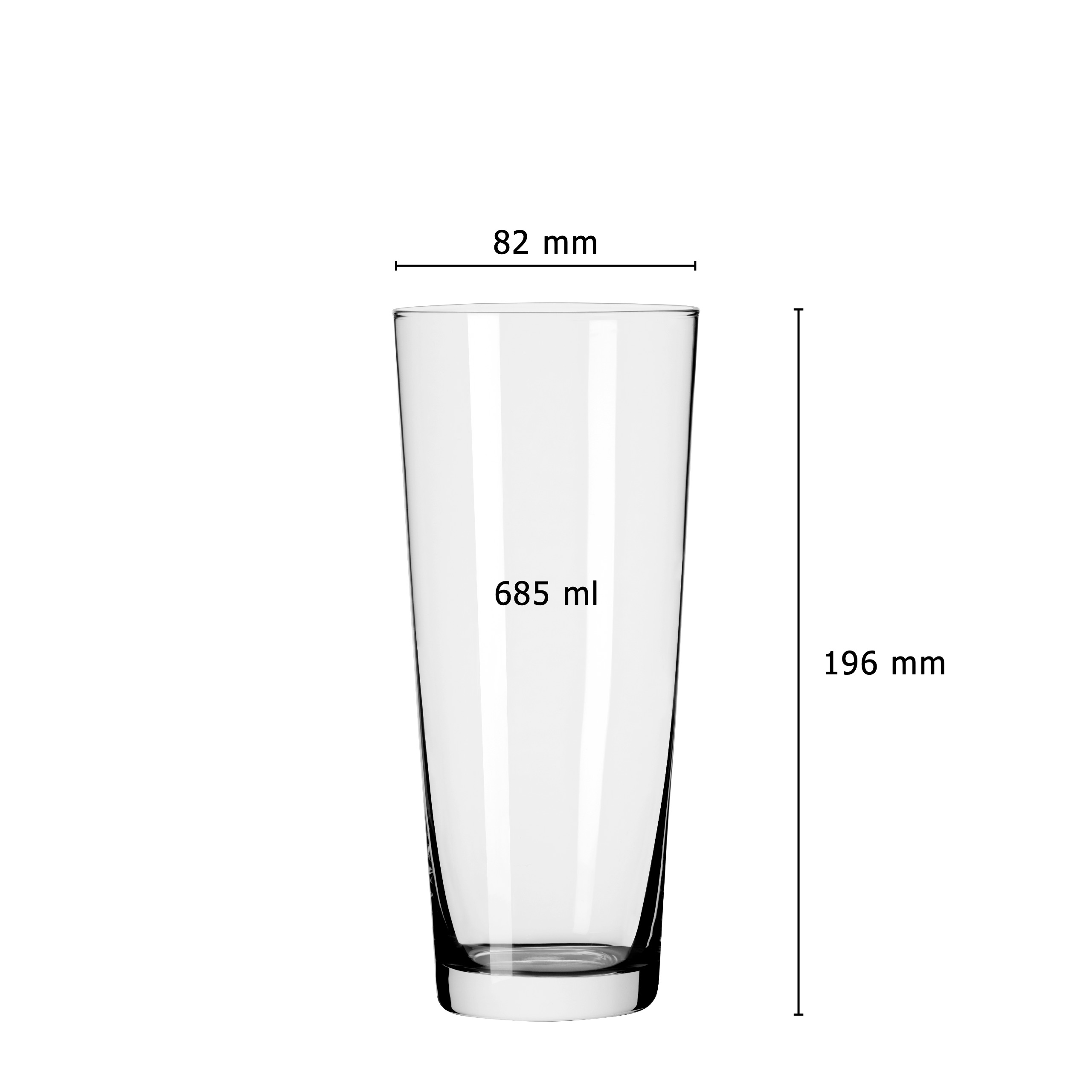 Trinkglas 6er-Set "Peter"