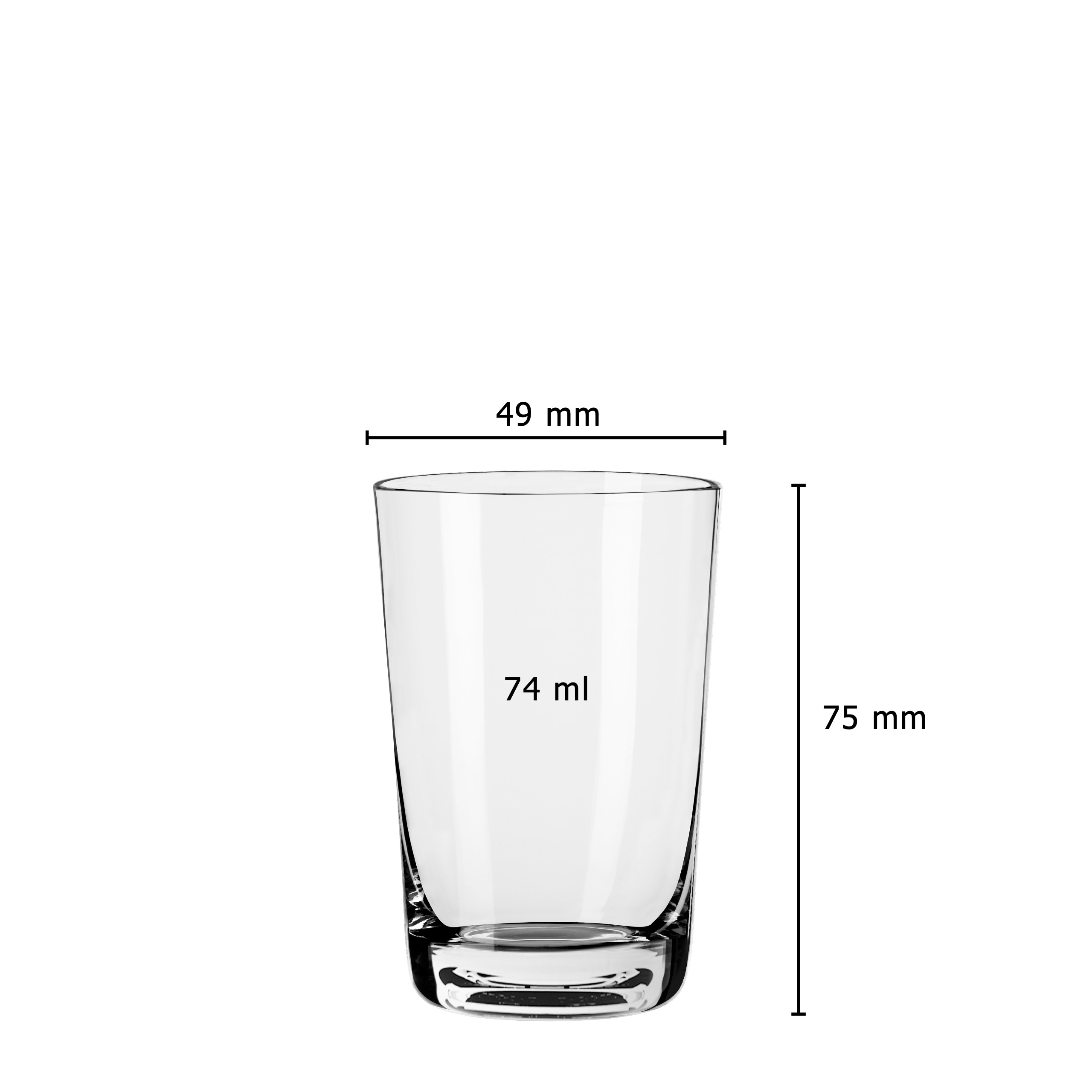 Schnapsglas 12er-Set "Jochen"