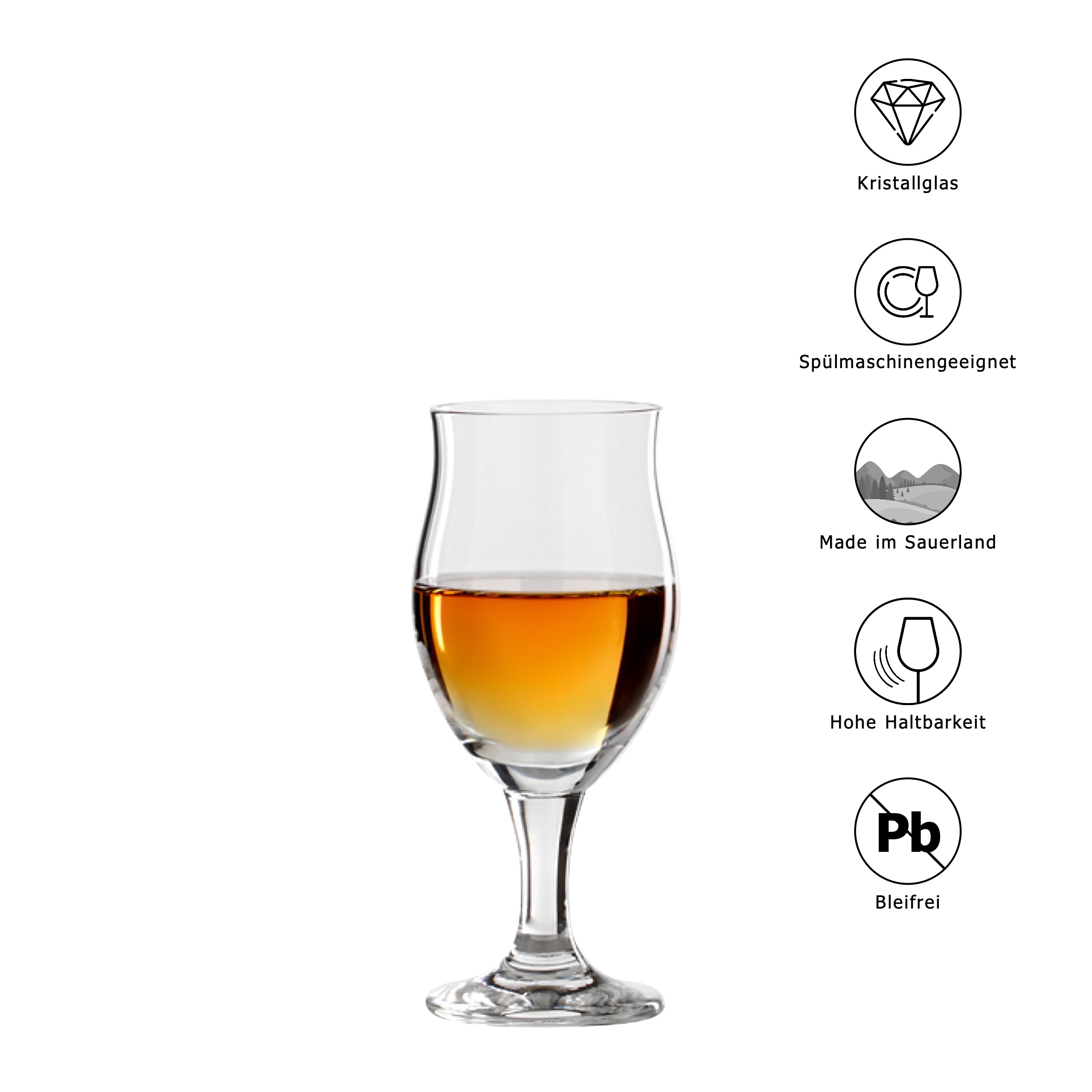 Likörglas 12er-Set "Bärbel"