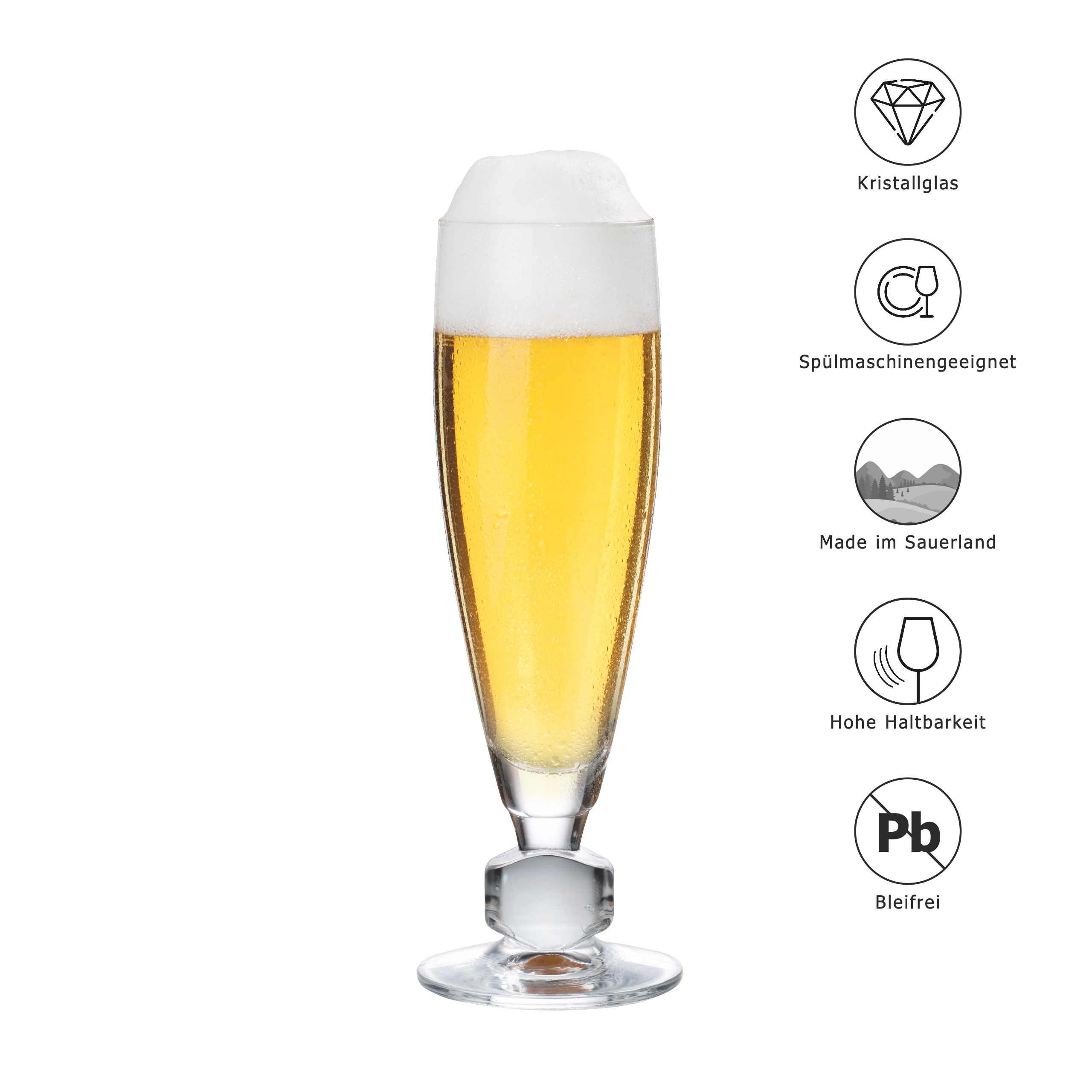 Bierglas 6er-Set "Christian"