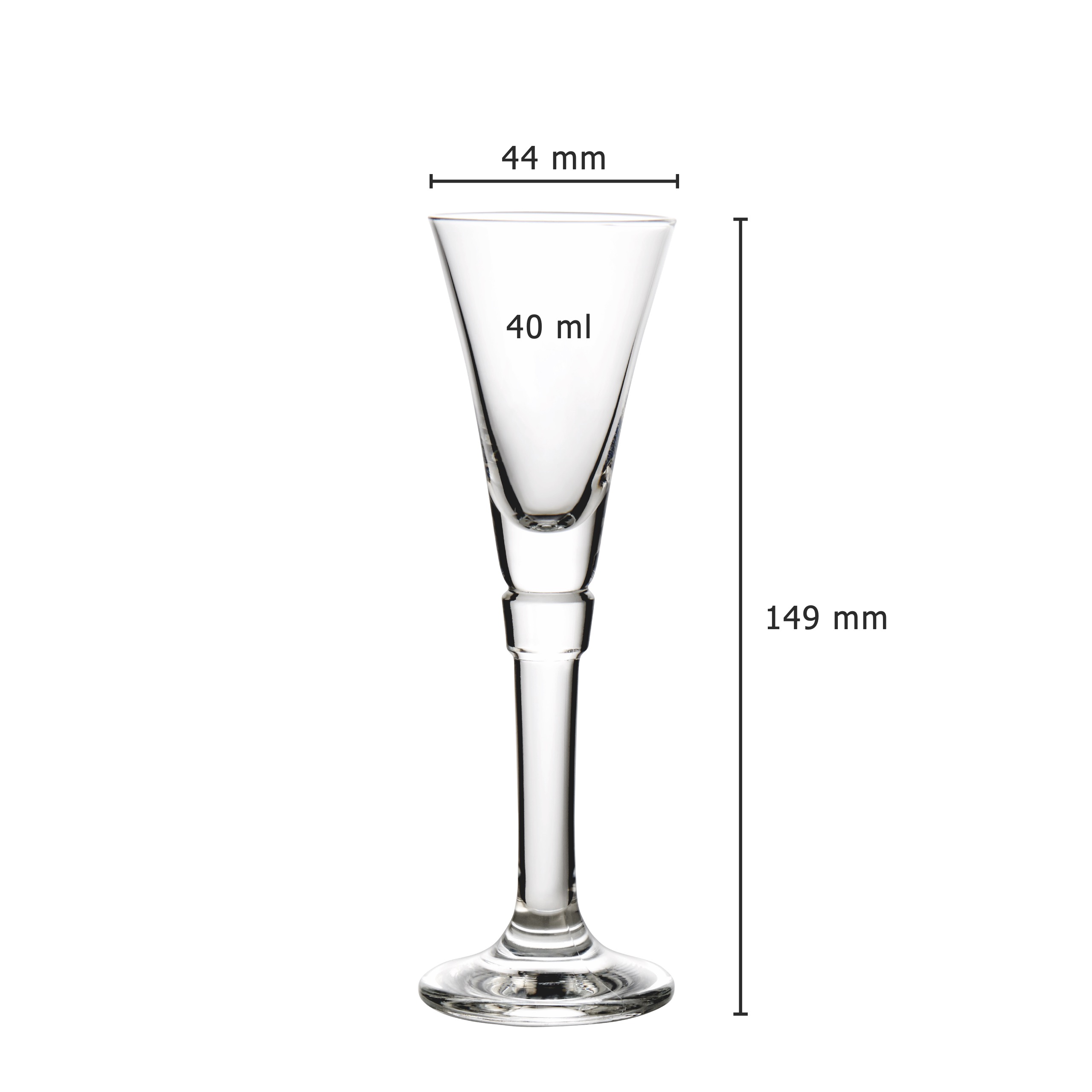 Schnapsglas 12er-Set "Annabelle"